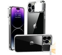 CEXHG Funda con luz LED para Selfie para iPhone 14 Pro MAX, Recargable, Compatible con Maquillaje en Vivo, Video de TIK Tok, Selfie, para Mujer (Transparente, para iPhone 14 Pro MAX de 6.7 Pulgadas)
