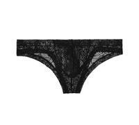 Cexiakong Calzoncillos triangulares para hombre, slips transparentes, slip de malla, ropa interior erótica, sexy, calzoncillos de malla con tirantes, calzoncillos de encaje para hombre, lencería