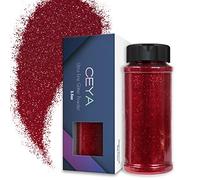 Ceya Polvo de purpurina ultrafina de 100 g, color rojo vino, 1/128 pulgadas, 0,2 mm, para rosas, limo, resina epoxi, vaso, manualidades, joyas, arte de uñas, festivales, maquillaje, álbumes de