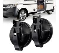 CeyKvo Juego de 2 soportes para toldo, compatible con Thule/Fiamma/Dometic, para VW T5/T6, Mercedes Marco Polo, Ford Transit y Fiat Ducato RV (negro)