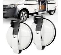 CeyKvo Juego de 2 soportes para toldo, compatible con Thule/Fiamma/Dometic, para VW T5/T6, Mercedes Marco Polo, Ford Transit y Fiat Ducato RV (blanco)