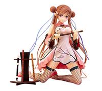 CEYONE Figura de Anime Ecchi Figura 1/6 Chun-Mei Ropa extraíble Modelo decoración Estatua colección muñeca Juguete 17 cm/6,6 Pulgadas Rosa/Amarillo