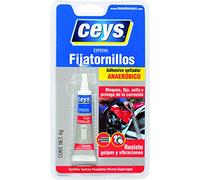 Ceys - Adhesivo fijatornillos - Sellador anaeróbico - Resiste golpe y vibraciones - Blister - 6 GR