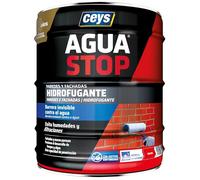 Ceys - Aguastop Hidrofugante Antimoho - Paredes y Fachadas - Barrera Invisible Antifiltraciones - Protector de Muros Porosos - Evita Humedades y Moho - 20L