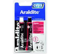 Ceys - Araldite - Adhesivo rápido de gran resistencia - 2 Blisters x 15 ML
