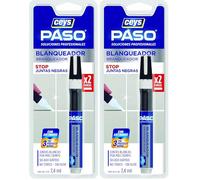 Ceys - Blanqueador de juntas - Reparación baños cocinas suelos y paredes - Rotulador 7,4 ML (Paquete de 2)