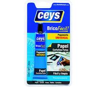 Ceys - BRICOFACIL - Pegamento Universal - Perfecto para papel, cartulina y fotos - Blister 30 ML