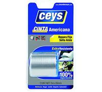 Cinta americana plata 5m x 5mm Ceys 507601
