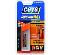 Ceys - SUPERBARRA reparadora - Alta resistencia - Masilla para Madera - Rellena, Restaura y Reconstruye - 23 G