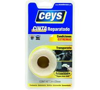 ceys - Cinta reparatodo - Cinta autosoldable muy resistente - Transparente