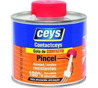 Ceys - Cola Contacto - Contacceys - Uniones Flexibles y Resistentes - Pincel - 500 ML