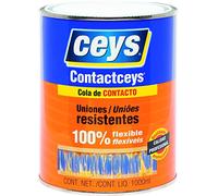 Ceys - Cola de contacto contactceys - Uniones resistentes - Calidad profesional - 1 litro
