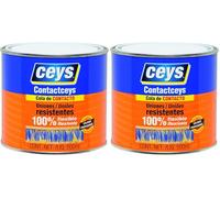 Ceys - Cola de contacto - Uniones resistentes - 100% flexible - 500 ml (Paquete de 2)