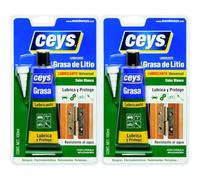 Ceys - Grasa de litio blanca - Lubricante universal - Lubrica y progete - Resistente al agua - 100ML (Paquete de 2)
