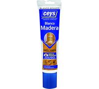 Ceys - Sellador acrílico madera Blanco - Seca rápido - No se agrieta - Bote 125 ML