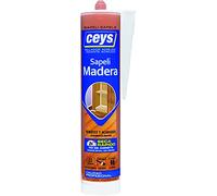 Ceys - Sellador acrílico Madera Sapeli - Seca rápido - No se agrieta - Cartucho 280 ML