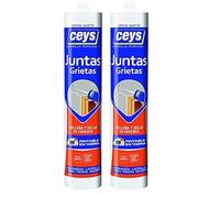 Ceys - Sellador para Juntas y grietas - Color Gris - Sella y repara - 280ML (Paquete de 2)