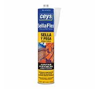 Ceys - Sellaflex poliurietano - Sella y pega - Cartucho Blanco - 310 ML
