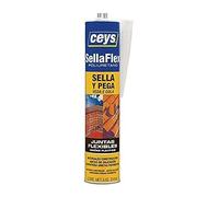 Ceys - Sellaflex poliurietano - Sella y pega - Cartucho Negro - 310 ML