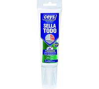 Ceys - Silicona sellatodo - Máxima resistencia y durabilidad - Sella todo tipo de materiales - 125ML