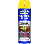 ceys - Spray marcador para obra - Color amarillo - 500ML