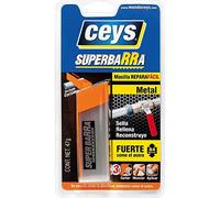 Ceys - Super Barra para metales - Rellena Repara y Reconstruye - Masilla arregla todo - Color metal
