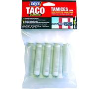 Ceys - Tamiz taco químico - Resistencia de carga: 900kg - 13x85mm - Bolsa de 8 unidades