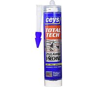 Ceys Adhesivo Total Tech Pega, Sella y Repara Transparente Cartucho 290 ml