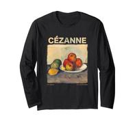 Cézanne Bodegón Manzanas Pintura Clásica Arte Gráfico Manga Larga