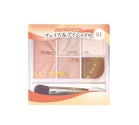 CEZANNE - Face Eye Palette - 2.85g - 01 Pure Coral