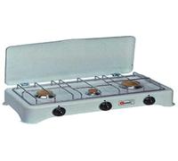 CF Parker 5327 Mesa Encimera de Gas Blanco hobs - Placa (Mesa, Encimera de Gas, Blanco, Acero Inoxidable, Giratorio, 580 mm)