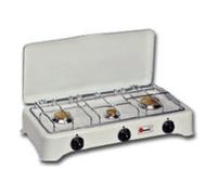CF Parker 5327C Estufa A Gas Gpl de Mesa Campamento 3 Fuegos
