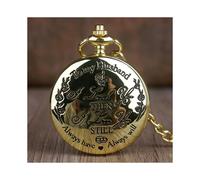 (CF1205) Nuevo diseño para mi amor, reloj de bolsillo de cuarzo, collar, cadena, reloj de bolsillo, para hombres,