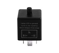 CF13 JL-02 relé de flash de conversión de frecuencia ajustable LED intermitente for automóvil y motocicleta