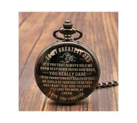 (CF1314) Nuevo diseño para mi amor, reloj de bolsillo de cuarzo, collar, cadena, reloj de bolsillo, para hombres,