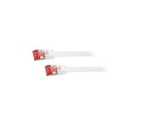 CF2071S Patch cord U/FTP 6 Line CCS PVC blanco 5m cable plano 32AWG LOGILINK