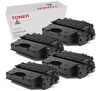 CF226X Pack 4 Toner Negro Compatible con HP CF226X - Reemplaza 26X