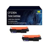 CF230A Cartuchos De Tóner Compatibles para HP CF230A 30A, con Chip | Reemplazo for cartucho de tóner CF230A M203dn M203dw MFP M227sdn M227d M227fdn M227fdw impresora(2 pack)