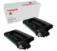 CF237A - 37A Pack 2 Cartuchos de Toner Negro Compatible con HP CF237A (37A) para HP LaserJet Enterprise Flow MFP M631 M632 M607 M608 M609