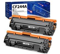 CF244A 44A Cartuchos de Tóner Compatibles para HP 44A CF244A Tóner para HP LaserJet Pro M15a M15w, MFP M28a M28w Impresora (2 Negro)