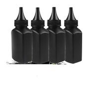 CF248A 48A 248A CF244A 244A recarga de polvo de tóner negro for tinta HP LaserJet Pro M15w M15 M16 M16a M16w MFP M28a M28 M28w M29a M29w (Color : 1 bottle)