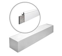 CF3 WALLSTYL Cubre zócalos - 19 piezas (38 m) - 120 x 22 x 2000 mm - NOËL & MARQUET - una marca de NMC - Poliestireno de alta densidad