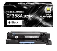 CF358A CF359A CF364A CF365A Tambor de Imagen para HP - Alto Rendimiento ~30.000 Páginas - para M855dn M855x M855xh M880z M880z - Negro/Cian/Amarillo/Magenta,BK