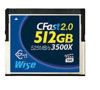 CFA-5120 Wise CFast 2.0 Serie 3400X de 512GB