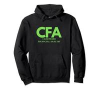 CFA Chartered Analista Financiero para Hombres y Mujeres Sudadera con Capucha