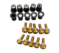 CFAYRLMS Tuercas Esparragos Moto Compatible con Suzuki para GSXR600 para GSXR750 para GSXR1000 Motocicleta Parabrisas Parabrisas Pernos Tornillos Tuerca Sujetador Tornillo Combinación