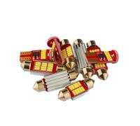 CFCKHPTHAZ 12 Bombillas Para Matrícula De Coche Para Peugeot Para Rifter 2018 2019 2020 2021 2022 2023(Blanco)