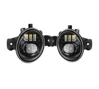 CFCKHPTHAZ 2 Piezas Luces Antiniebla LED Para Parachoques Delantero Coche, Accesorios DRL 30 W H11 Para Nissan Para Navara Y NP300 D23 2014-2020(Type 1 Dual Color)