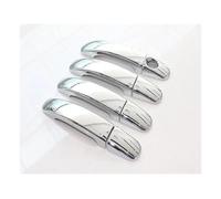 CFCKHPTHAZ Accesorio Exterior Coche Para Ford Para KUGA Para ESCAPE 2013 2014 2015 Moldura Cubierta Manija Puerta Lateral Cromada Coche Con 1 Orificio Llave