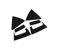 CFCKHPTHAZ Accesorios Decoración Estilo Puerta Para HR-V HRV Para Vezel 2016 2017 2015-2020 2018 Adhesivo Fibra Carbono Para Manija De Puerta Trasera De Coche(Black)